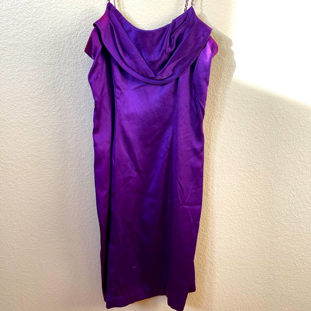 Purple Cocktail Dress
